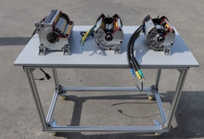 FCDJJP-1 纯电动车电机解剖模型（五合一） 电动车电机解剖展示台